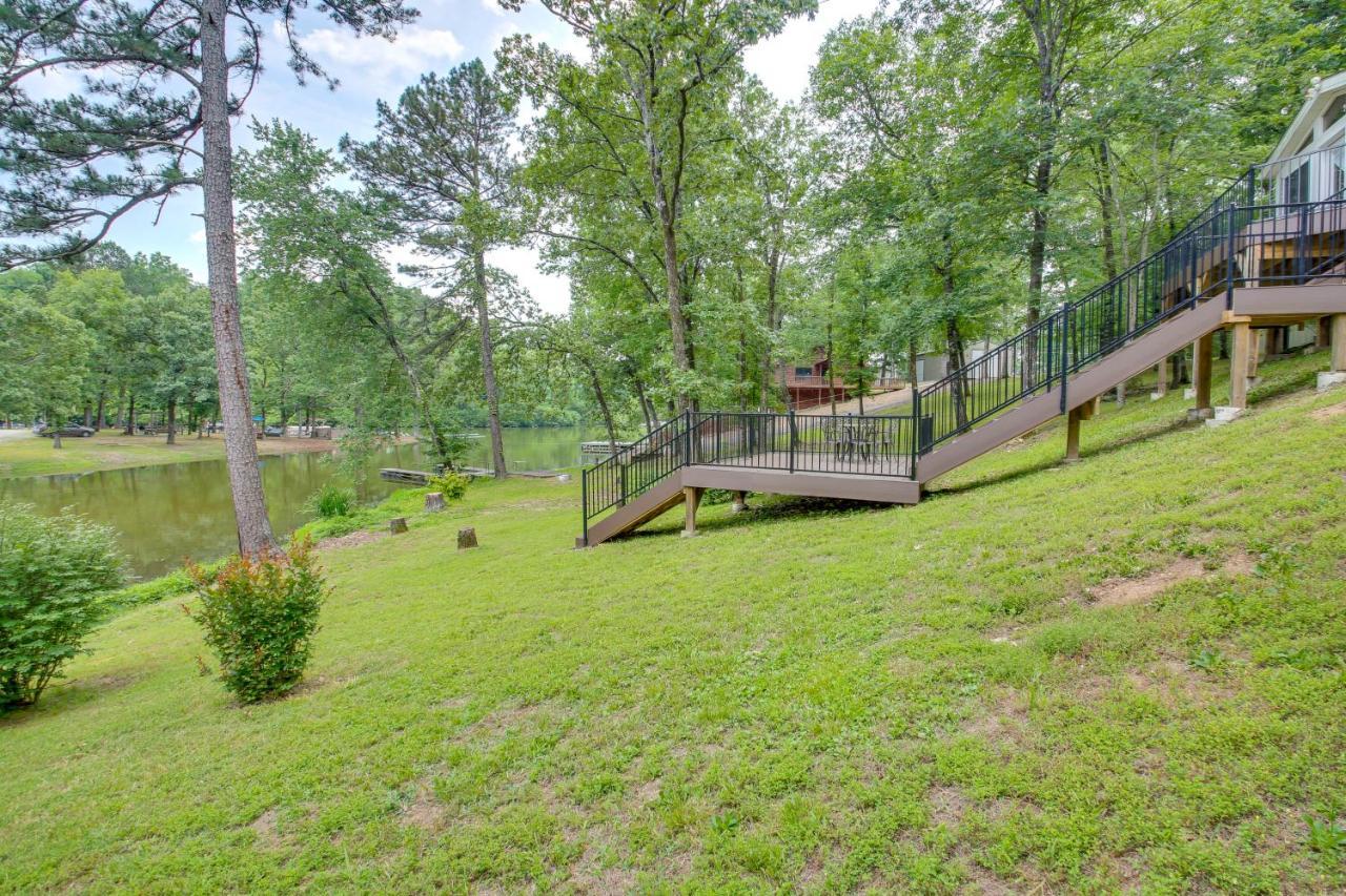 Lakefront Arkansas Home With Dock And Sunroom Hot Springs Exterior photo