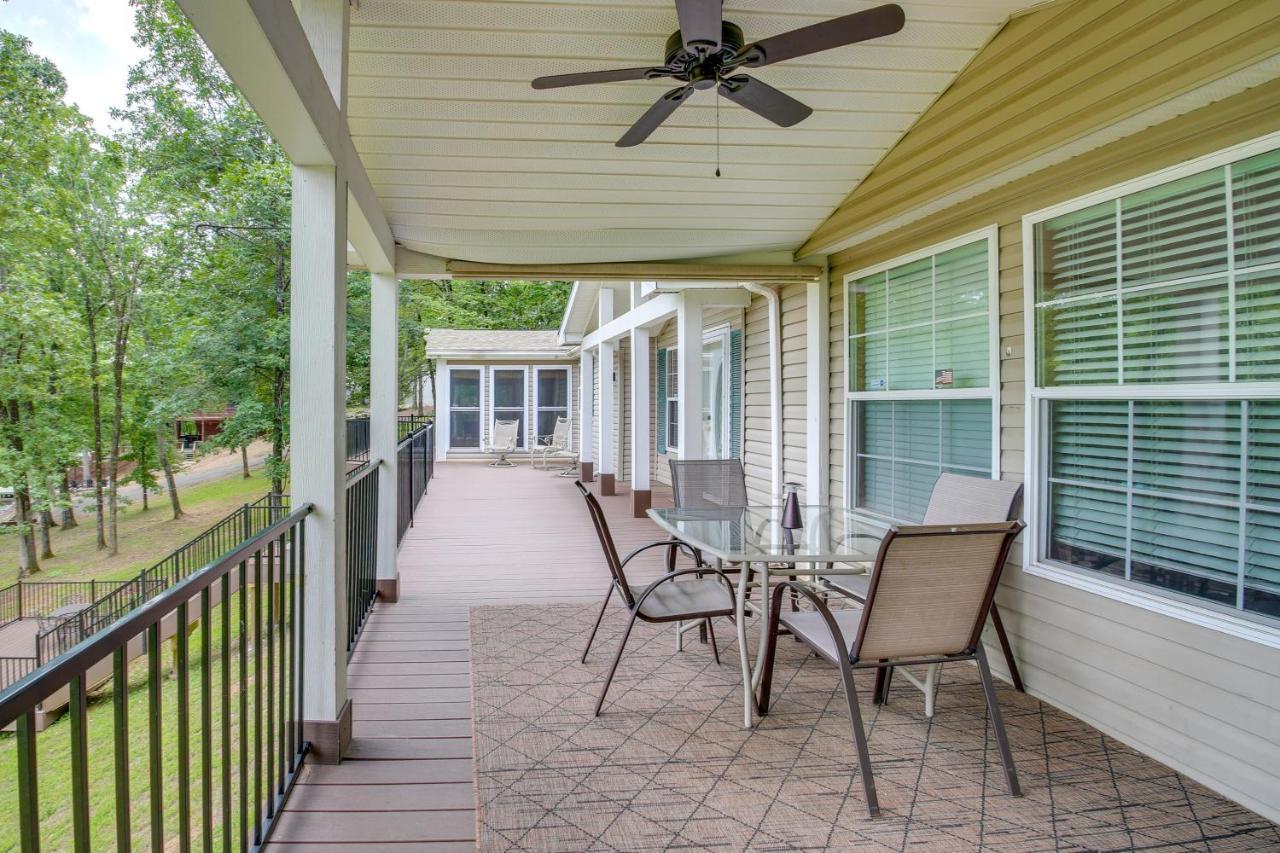 Lakefront Arkansas Home With Dock And Sunroom Hot Springs Exterior photo