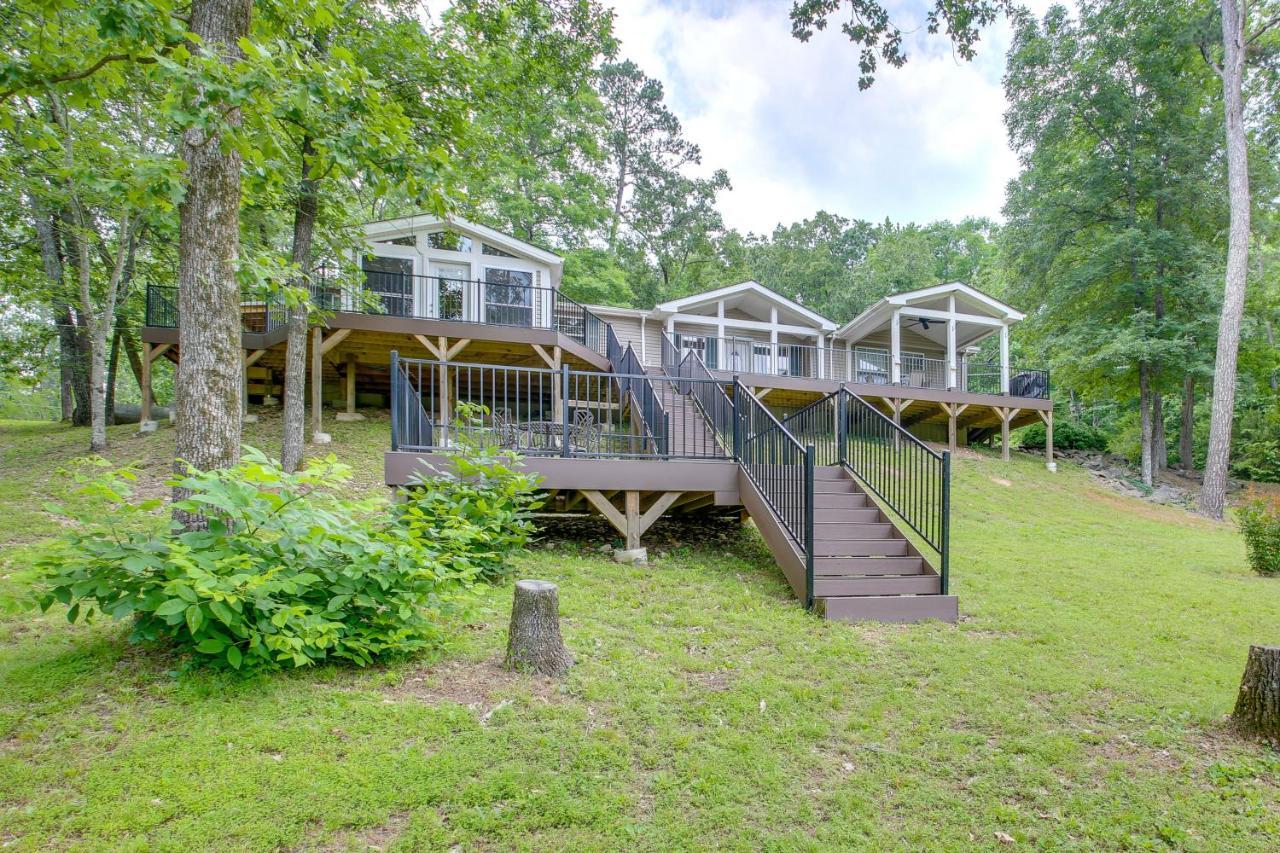 Lakefront Arkansas Home With Dock And Sunroom Hot Springs Exterior photo