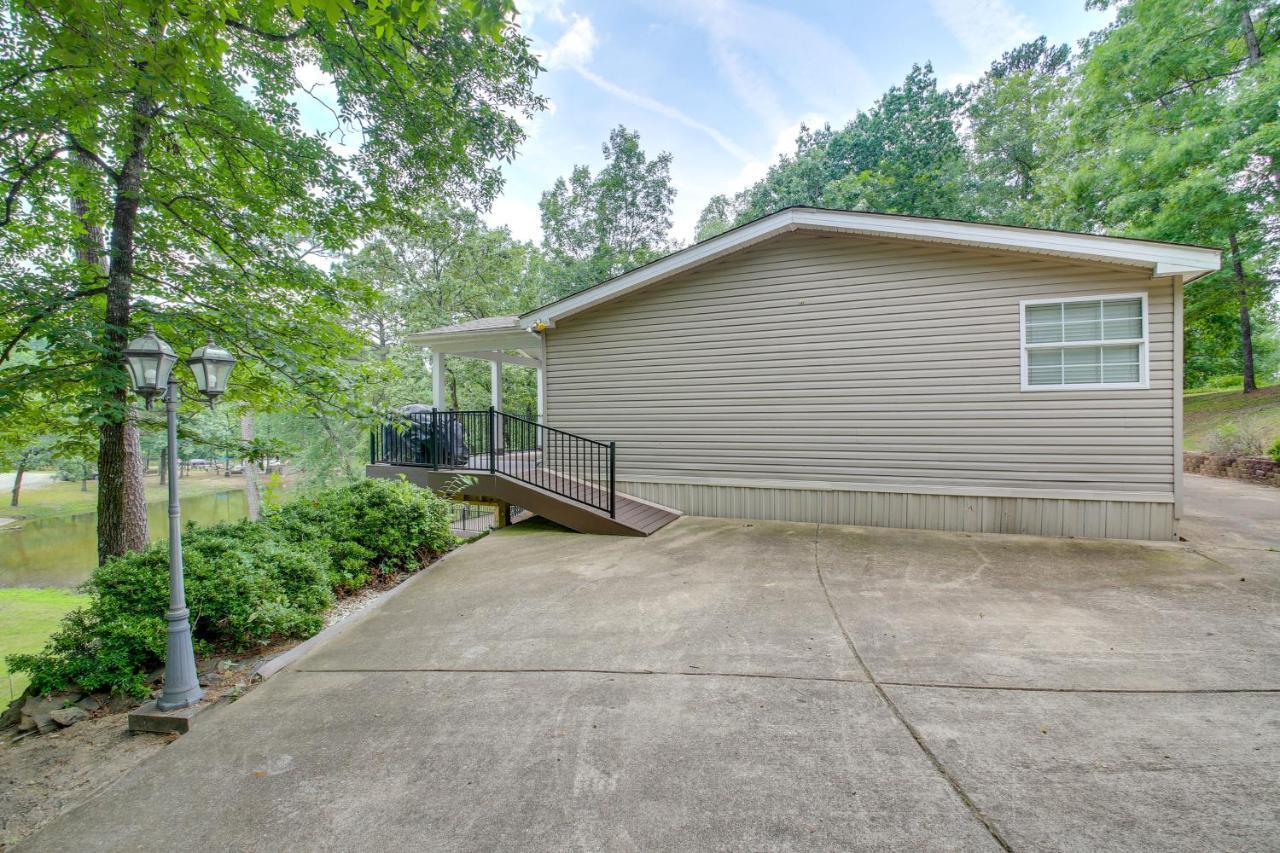 Lakefront Arkansas Home With Dock And Sunroom Hot Springs Exterior photo