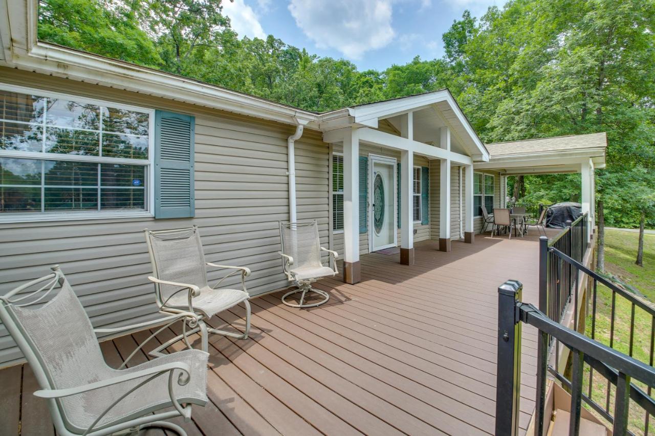 Lakefront Arkansas Home With Dock And Sunroom Hot Springs Exterior photo