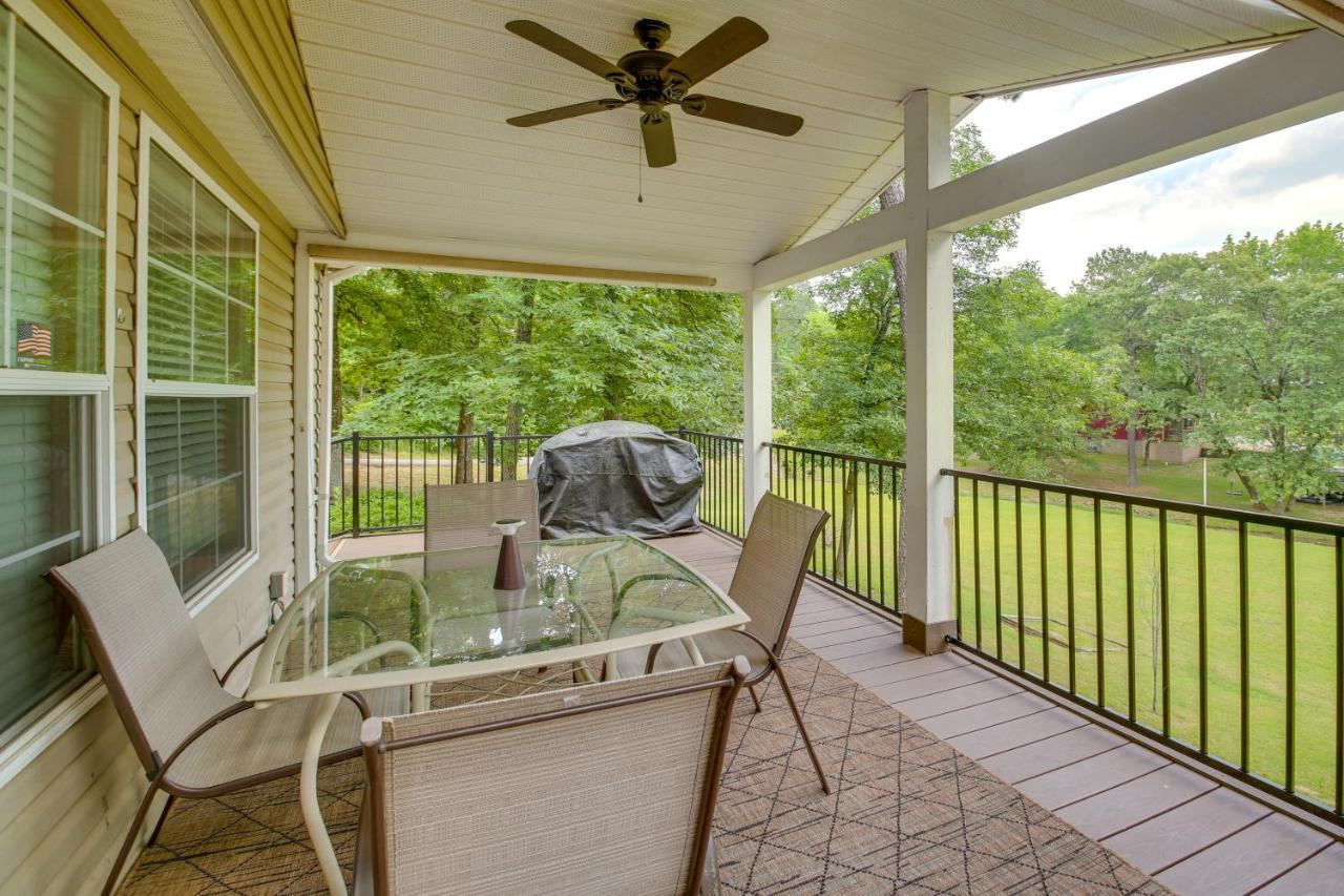 Lakefront Arkansas Home With Dock And Sunroom Hot Springs Exterior photo